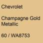 Preview: Chevrolet, Champagne Gold Metallic, 60 / WA8753.